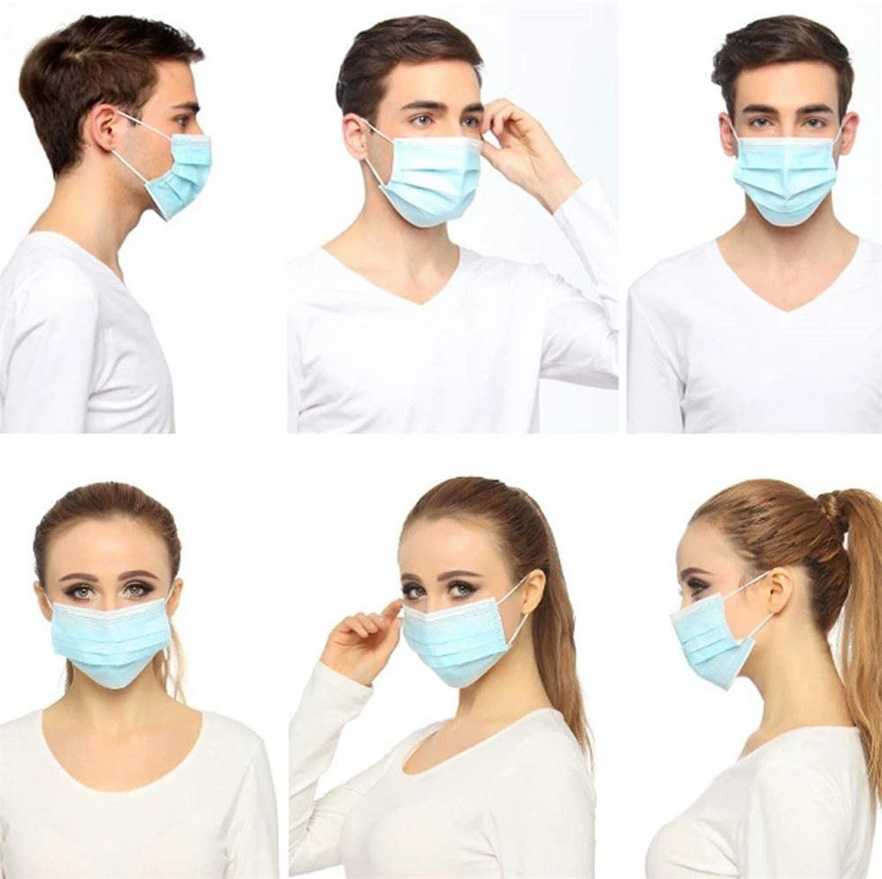 High Quality Disposable Nonwoven 3 ply Earloop Face Mask (3) High Quality Disposable Nonwoven 3 ply Earloop Face Mask (3)